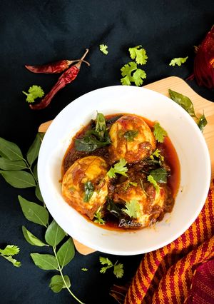A picture of Egg Butter Roast (Mangalorean Fusion Recipe).