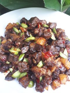 Foto resep Sambal Goreng hati Sapi,Pete,Kentang