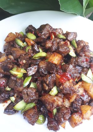 Foto resep Sambal Goreng hati Sapi,Pete,Kentang