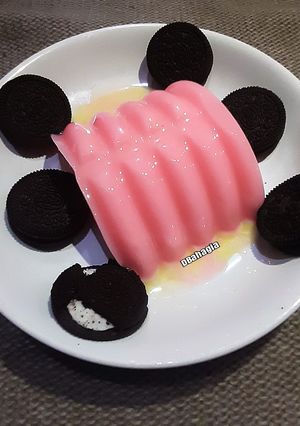 Foto resep Pudding Strawberry 🍓💖
