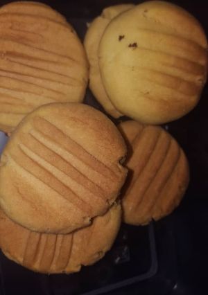 A picture of Custard cookies.