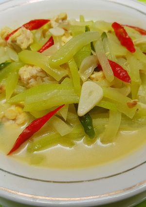 Foto resep Tumis labu siam tempe