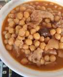 Garbanzos  con callos
