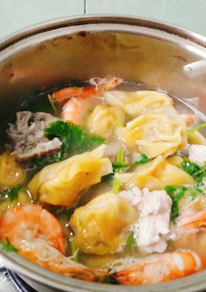 Hình của món Sủi cảo cho bé.