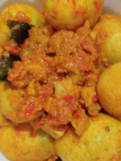Foto resep Telur Balado Kentang