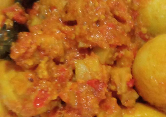 Resep: Telur Balado Kentang Menu Enak Dan Mudah Dibuat