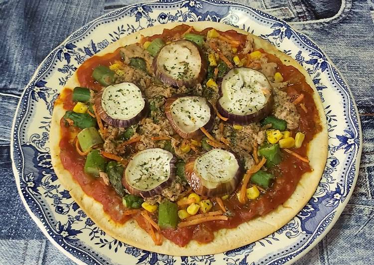 Pizza tierra y mar