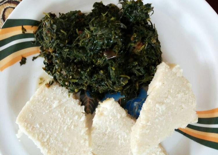 Recipe of Any-night-of-the-week Kienyeji and ugali