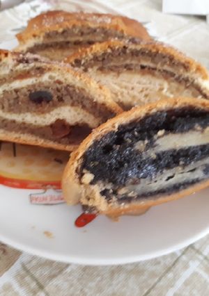 Fahéjas aszaltgyümis beigli recept fotója