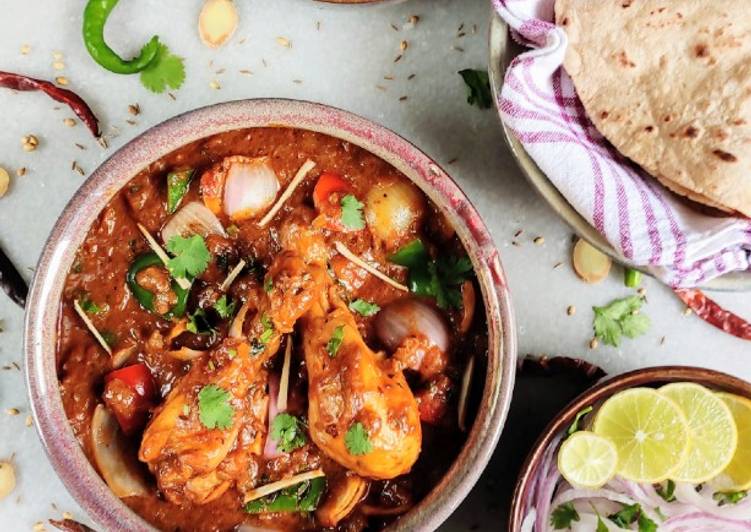 Steps to Make Any-night-of-the-week Kadhai Murgh