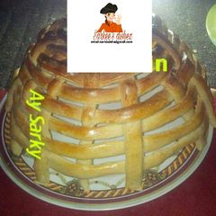 A picture of Basket baked chinchin.