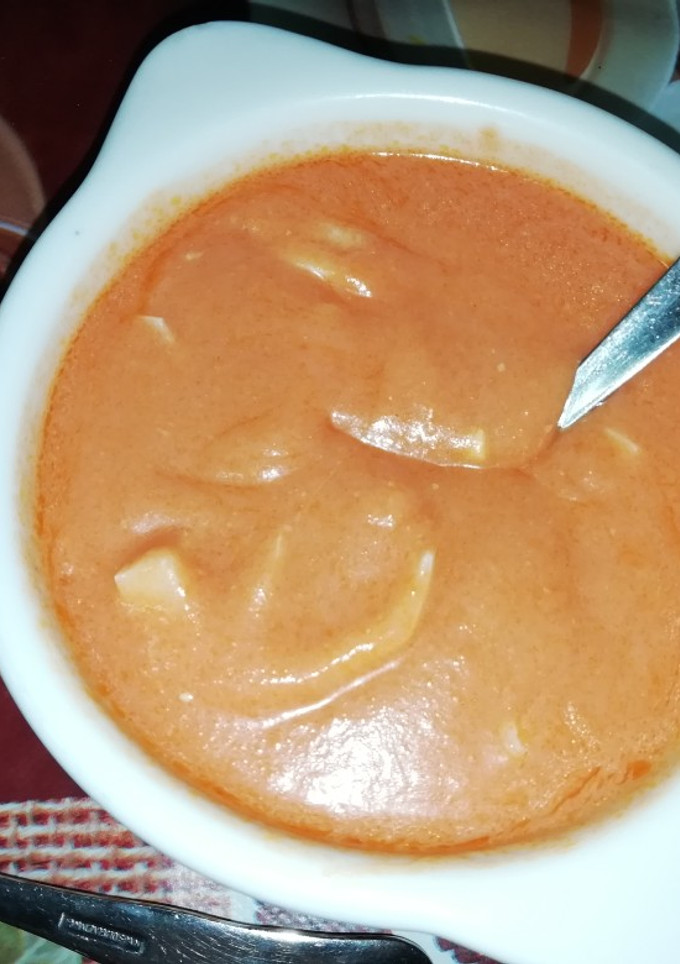 Una foto de Salmorejo en Thermomix