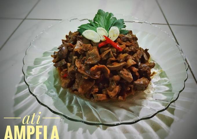 Ati Ampela Masak Kecap