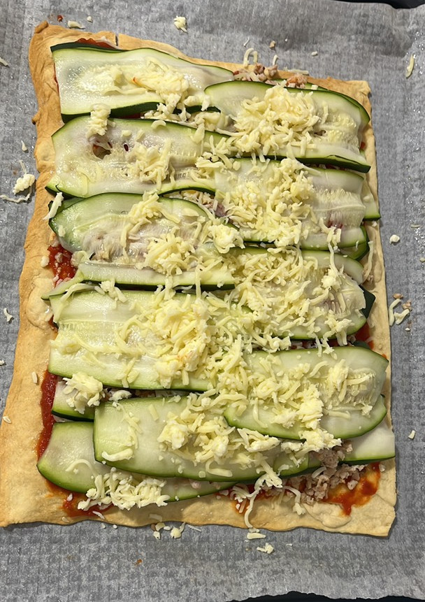 Una foto de Lasaña saludable