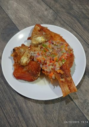Foto resep Ikan Nila Goreng sambal Pecak