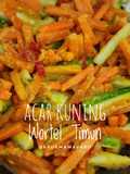 Acar Kuning Wortel Timun