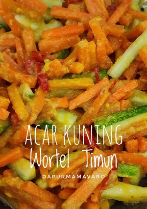 Foto resep Acar Kuning Wortel Timun