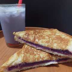 Purple Sweet Potato French Toast-レシピのメイン写真