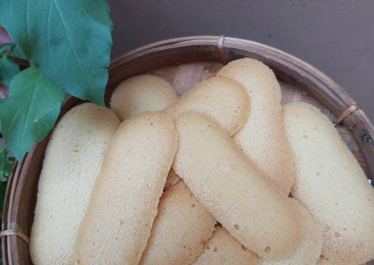 Resep Lidah Kucing Cookies (Oven Tangkring), Bisa Manjain Lidah