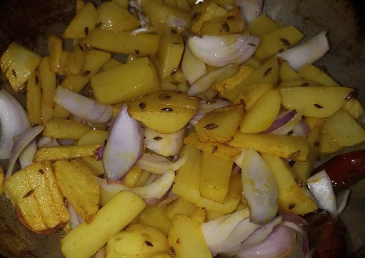 Easy Way to Make Delicious Aloo onion bhujiya