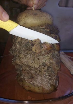 Una foto de Shawarma con toque criollo, en casa
