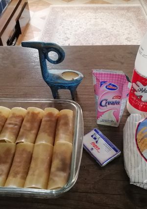عکسی از دستور لازانیا با سس بشامل