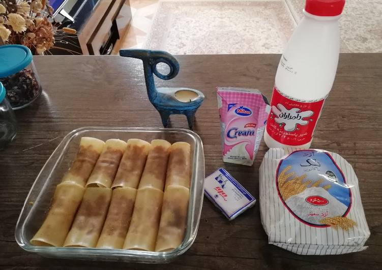 لازانیا با سس بشامل دستورپخت توسط Paniiz کوکپد