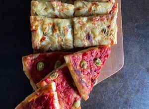 Foto di Focaccia Barese con Impasto di Patate