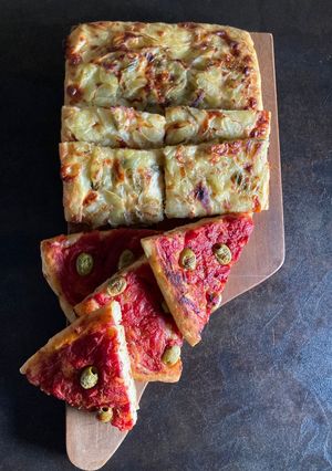 Foto di Focaccia Barese con Impasto di Patate