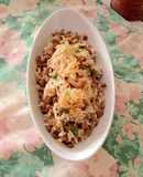 Mujaddara (Lentejas con Arroz del Medio Oriente)
