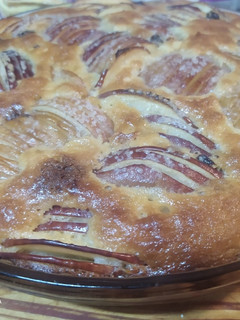 Una foto de Torta de manzana licuada! Muyyyy fácil!