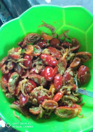 Foto resep Kulit melinjo teri