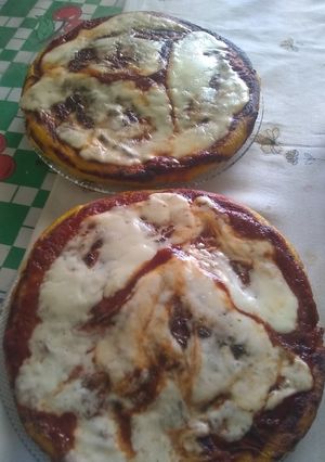 Una foto de Pizza de calabaza