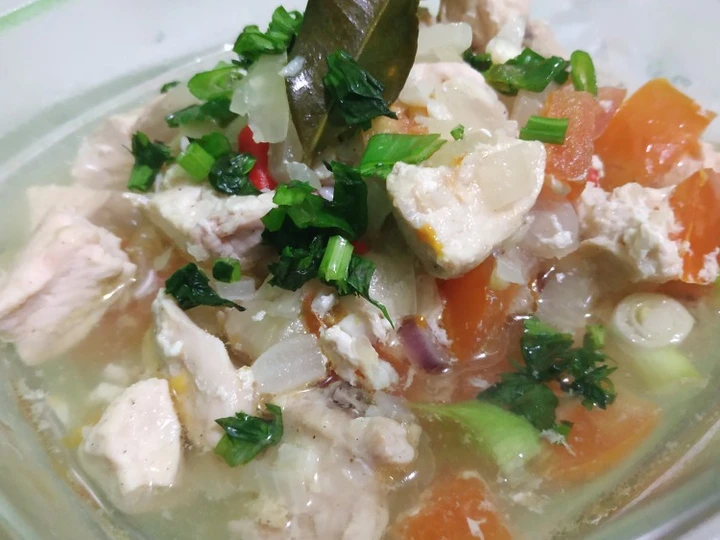 Cara Gampang Membikin Resep  Ayam kukus simpel enak yang Menggugah Selera, Lezat