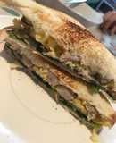 Sanduche de pavo con huevo 🥰