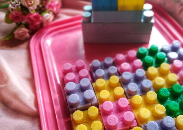 Rahasia Membuat Agar agar Santan Lego Rainbow☀️☀️🌈 yang Sempurna
