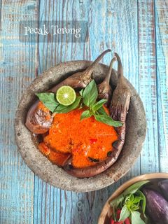 Foto resep Pecak Terong