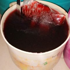 A picture of Chilled purple hibiscus.