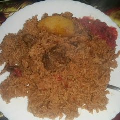 A picture of Pilau beef#festivecontest NairobiEast#authors marathon.
