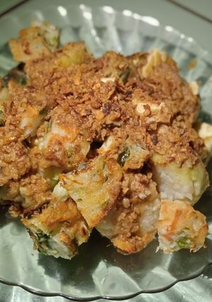 Foto resep Lontong Campur Sambal Kacang Ala RinRinny