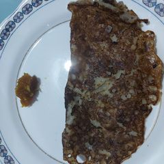 A picture of Lauki / bottle gourd dosa.