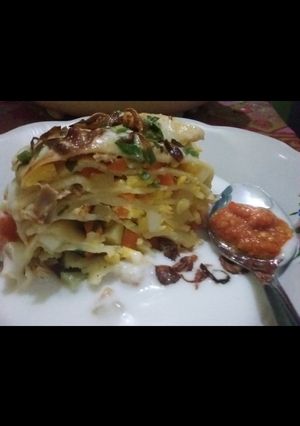 Foto resep Kue Ipau/Lasagna Banjar
