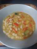🫘Alubias blancas con verduras🌶️🥒🧅