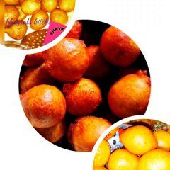 A picture of Banana puff puff.