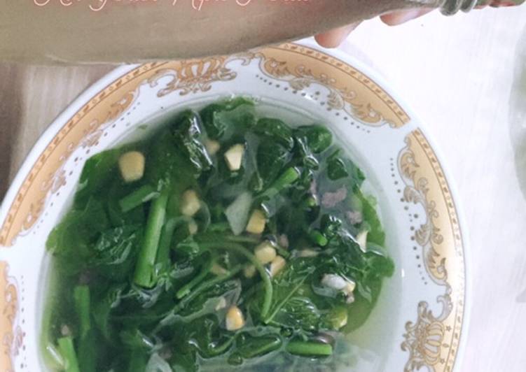 Bumbu Sayur Bayam daging cincang | Cara Masak Sayur Bayam daging cincang Yang Enak Dan Mudah