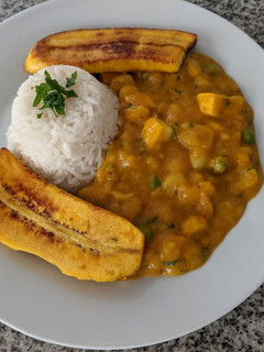 Una foto de Locro de zapallo