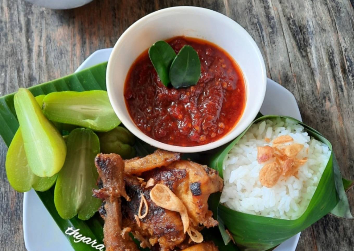 Ayam Bakar Solo & Sambal Terasi