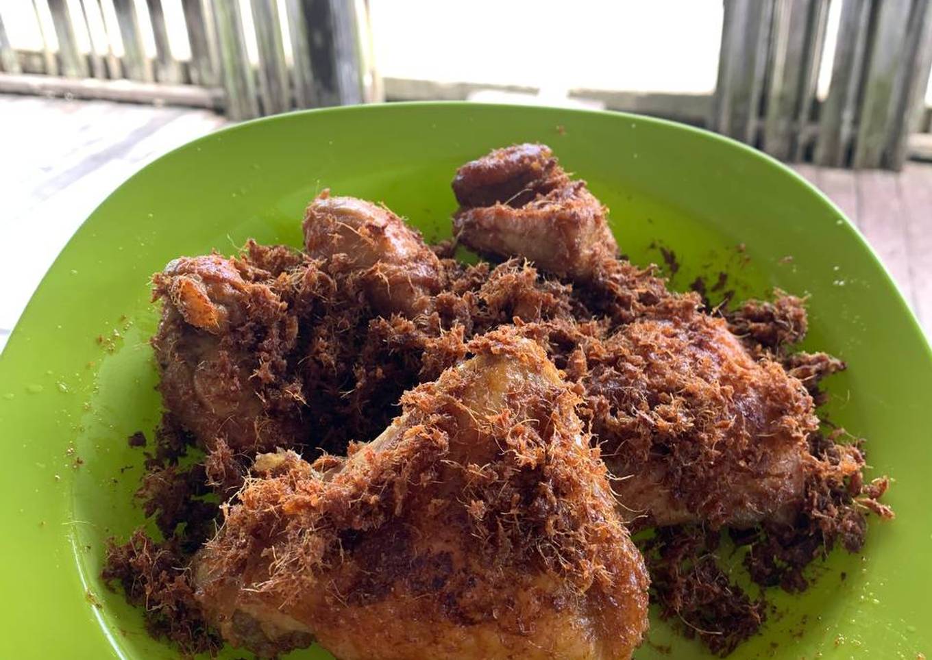 Ayam goreng rempah (lengkuas) tersimple