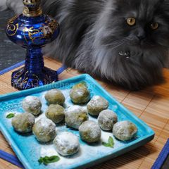 A picture of Pistachio balls.