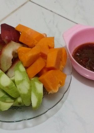 Foto resep Rujak Buah